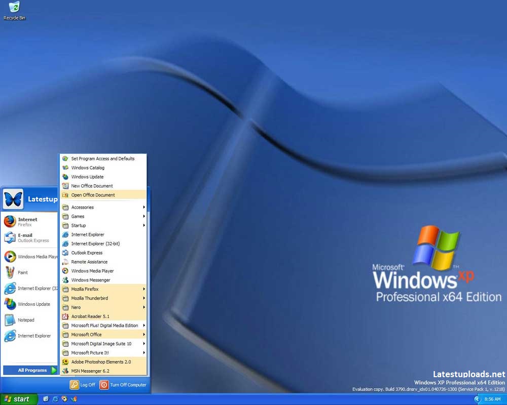 64 bit windows xp download